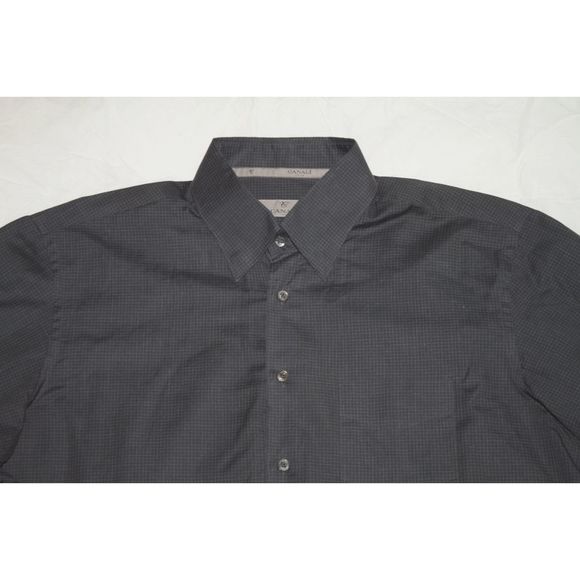 Canali Long Sleeve Button Down Made in Italy Shirt - Picture 4 of 7